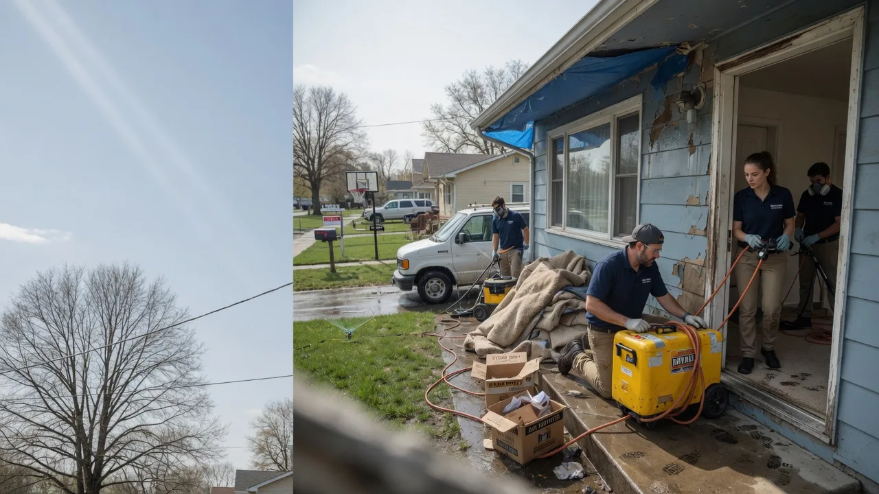 Basement Flood Cleanup in Berkeley, IL near me